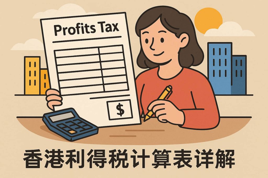 香港利得稅計(jì)算表詳解