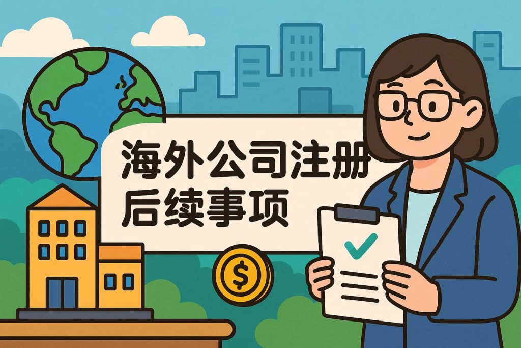 海外公司注冊(cè)完成后，還要注意哪些合規(guī)事項(xiàng)？